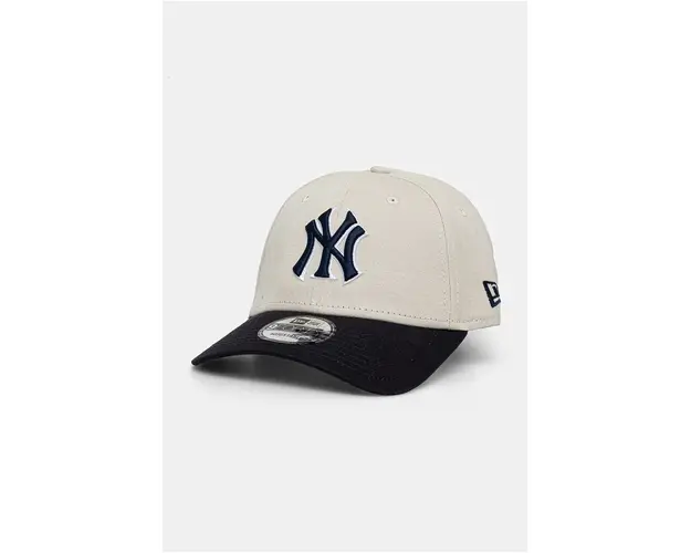 New Era sapca de baseball din bumbac NEW YORK YANKEES culoarea albastru marin, modelator, 60565353