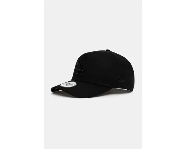 New Era sapca de baseball din bumbac LOS ANGELES DODGERS culoarea negru, neted, 60565167