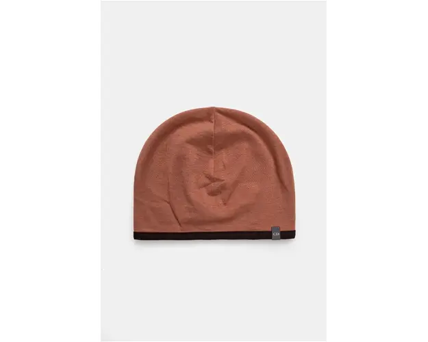 Icebreaker beanie cu doua fete 200 Oasis culoarea rosu, de lana, din tesatura neteda, IBIBM20003G1