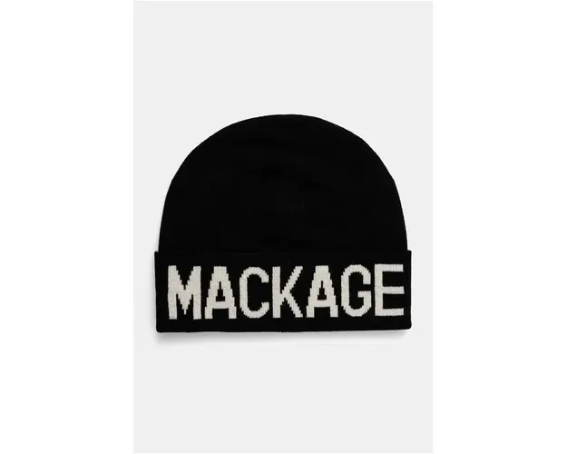 MACKAGE caciula de lana culoarea negru, de lana, KIKO-Z
