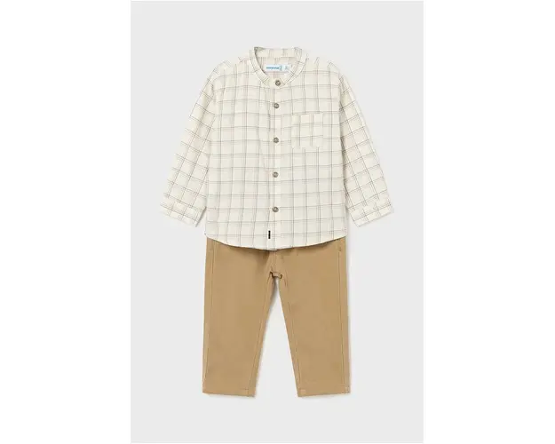 Mayoral compleu bebe culoarea bej, 2545