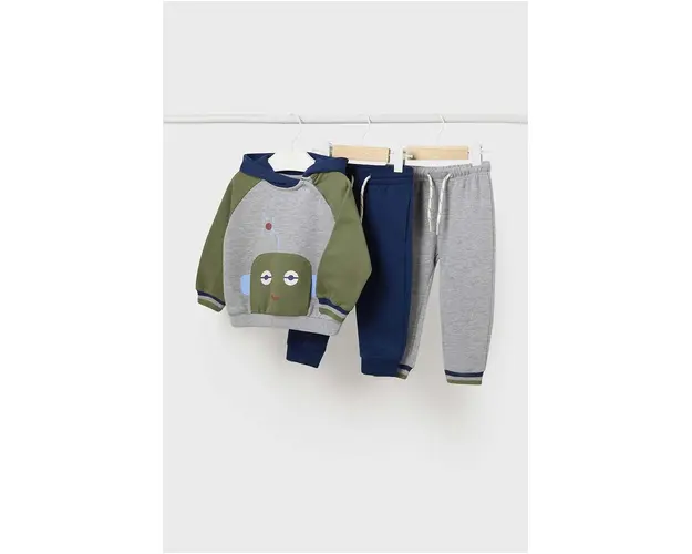 Mayoral trening copii 3-pack culoarea verde, 2822