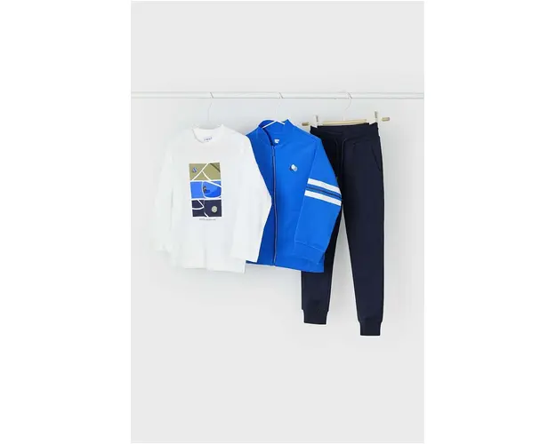 Mayoral set trening copii - longsleeve, hanorac si pantaloni 4880