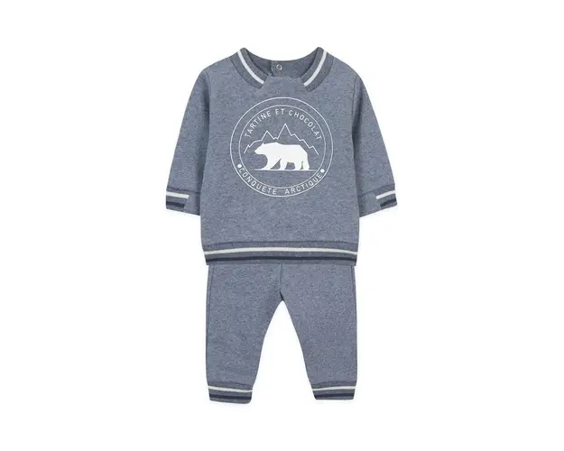 Tartine et Chocolat trening din bumbac pentru bebelusi TZ35011