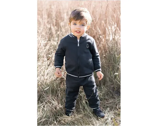 Tartine et Chocolat trening de bumbac pentru copii culoarea albastru marin, TZ35021