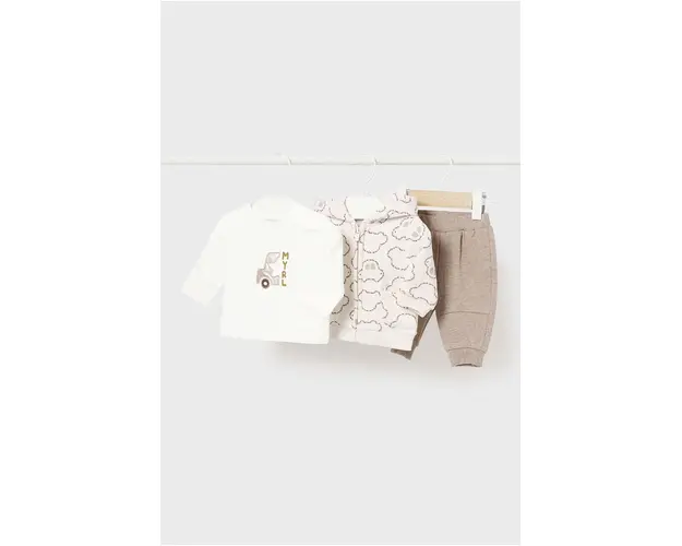Mayoral Newborn trening bebelusi culoarea bej, 2628