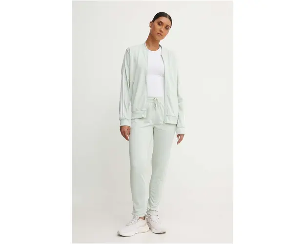 adidas trening Essentials femei, culoarea verde, IX1094