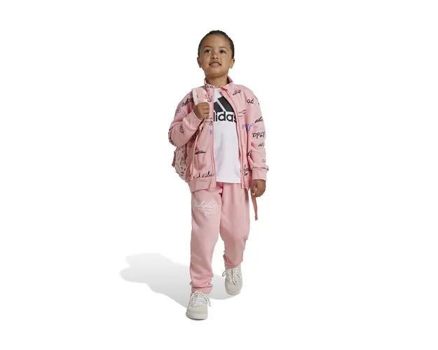 adidas trening copii LK BLUV TS culoarea roz, IV9447