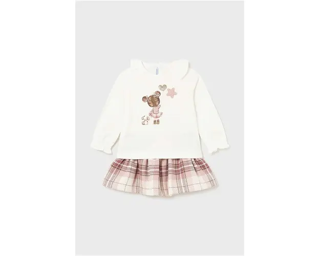 Mayoral set - bluza si fusta culoarea roz, 2927