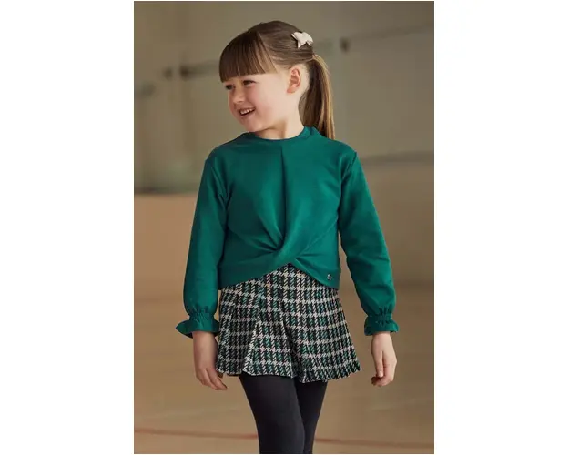 Mayoral set - bluza si fusta culoarea verde, 4220