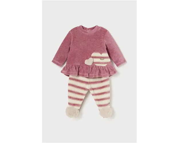Mayoral Newborn compleu bebe culoarea rosu, 2505