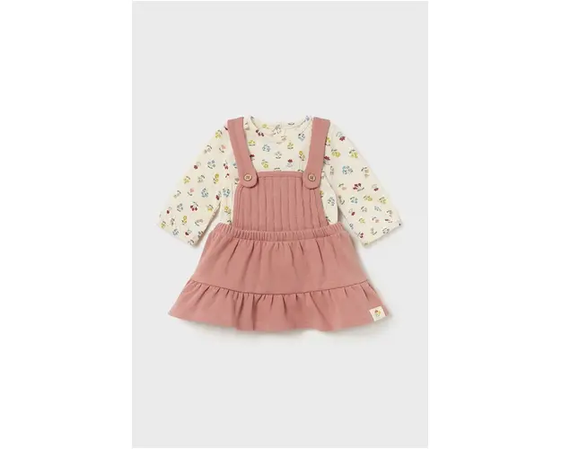 Mayoral Newborn compleu bebe culoarea portocaliu, 2611