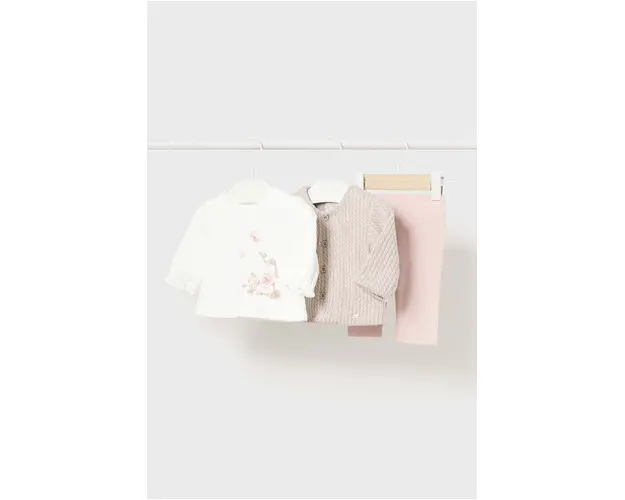Mayoral Newborn compleu bebe culoarea roz, 2702