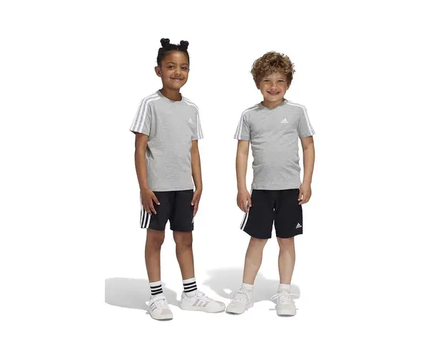 adidas set de bumbac pentru copii LK 3S CO T SET culoarea gri, IV7439