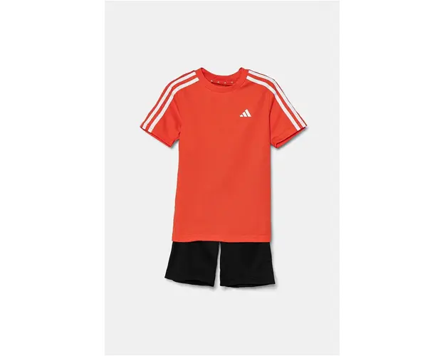 adidas compleu copii U TR-ES 3S TSET culoarea rosu, IW3299