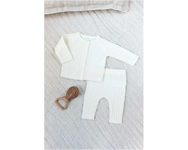 Tartine et Chocolat compleu bebe culoarea bej, TZ36070