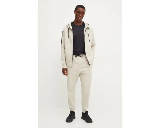 Boss Green trening barbati, culoarea bej, 50519395