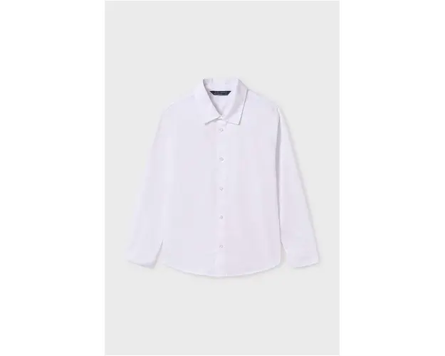 Mayoral camasa de bumbac pentru copii culoarea alb, 874