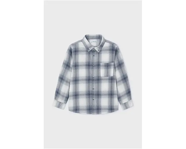 Mayoral camasa de bumbac pentru copii culoarea gri, 4114