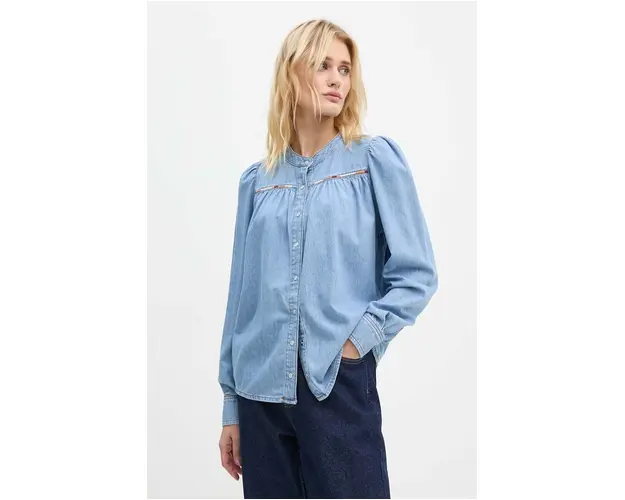 BA&SH camasa jeans femei, regular, 1H24LWIL