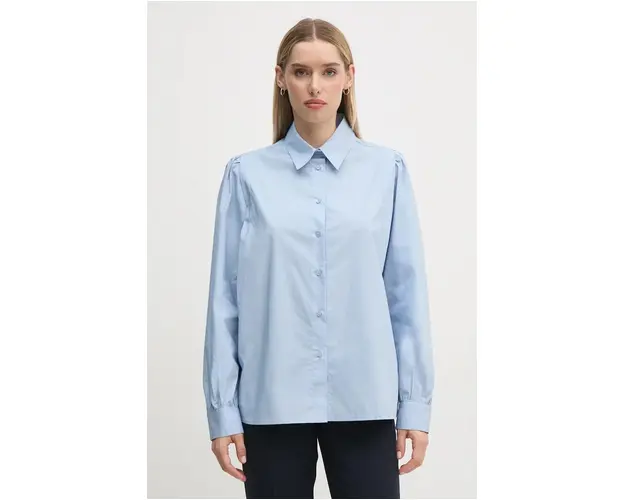 United Colors of Benetton camasa din bumbac femei, cu guler clasic, regular, 5UJFDQ09C