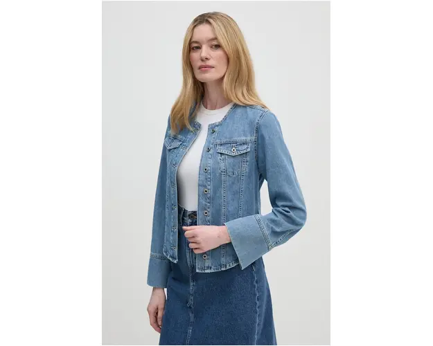 Pepe Jeans camasa jeans EMMY femei, regular, PL304867