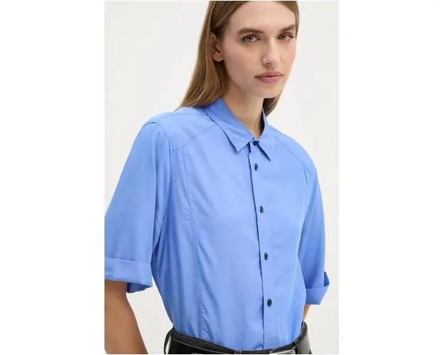 G-Star Raw camasa femei, cu guler clasic, regular, D25240-4304