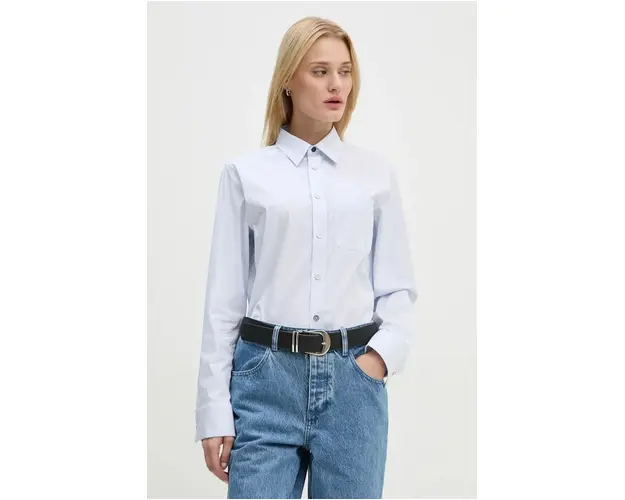 ZADIG&VOLTAIRE camasa femei, cu guler clasic, regular, WWSH00580