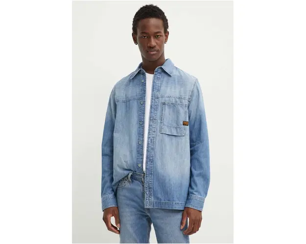 G-Star Raw camasa jeans barbati, regular, D24764-D539