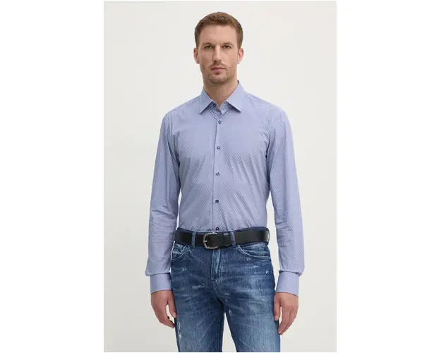 BOSS camasa barbati, cu guler clasic, slim, 50519830