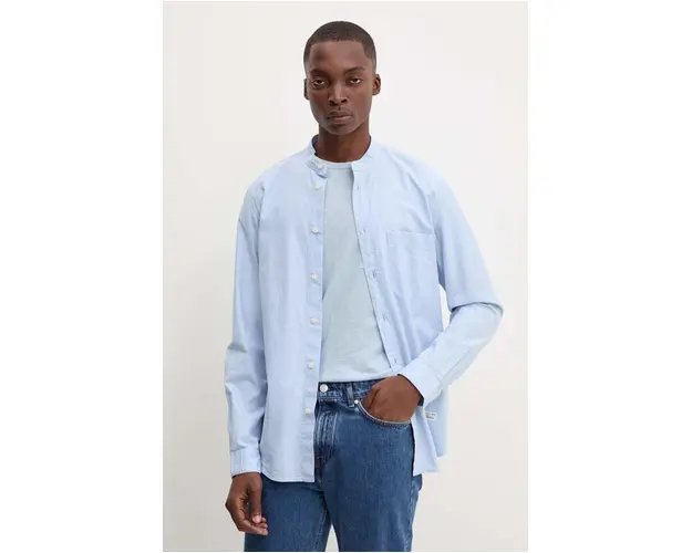 Marc O'Polo camasa din bumbac DENIM barbati, cu guler stand-up, regular, 5000000295