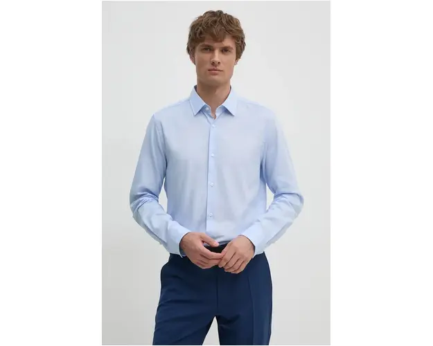 Joop! camasa din bumbac barbati, cu guler clasic, slim, 30042502