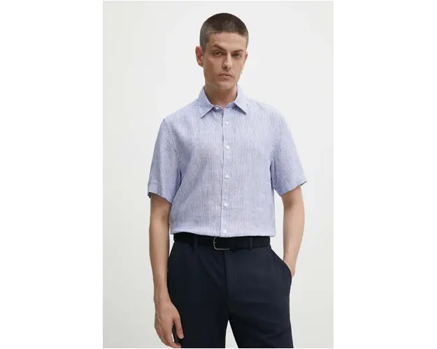 Theory camasa de in cu guler clasic, relaxed, O0473502