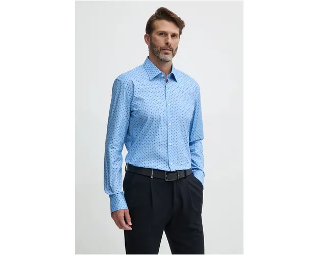 BOSS camasa barbati, cu guler clasic, slim, 50527217