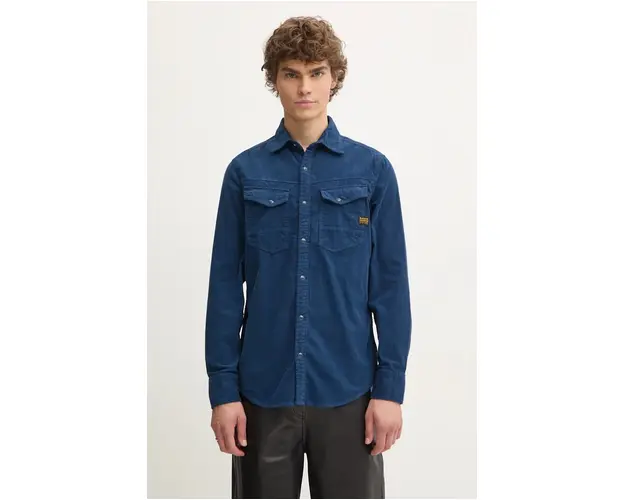 G-Star Raw camasa barbati, cu guler clasic, slim, D25223-C436