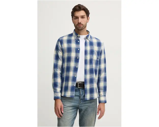 North Sails camasa din bumbac barbati, cu guler button-down, regular, 664359