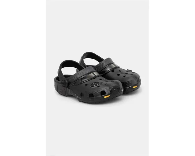 Crocs slapi copii CLASSIC BATMAN BATMOBILE CLOG culoarea negru, 210229