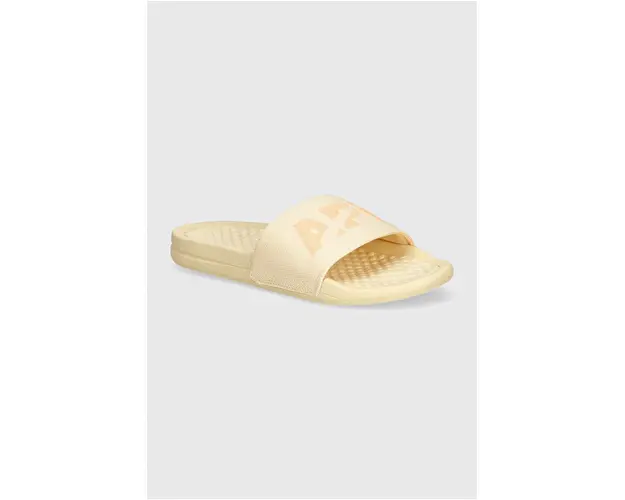 APL Athletic Propulsion Labs papuci TECHLOOM SLIDE femei, culoarea galben, 2.4.002224