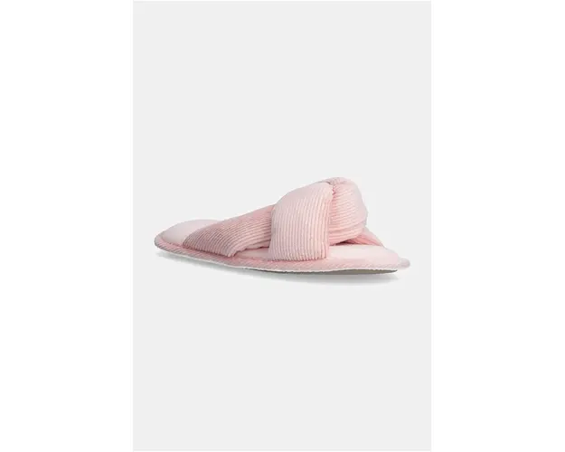 United Colors of Benetton papuci de casa culoarea roz, 8TNL1D01G