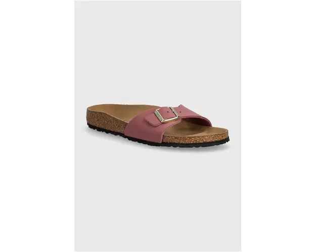 Birkenstock papuci Madrid femei, culoarea roz, 1027984