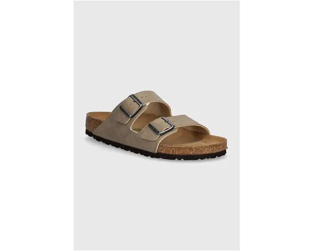 Birkenstock papuci Arizona barbati, culoarea bej, 1025779