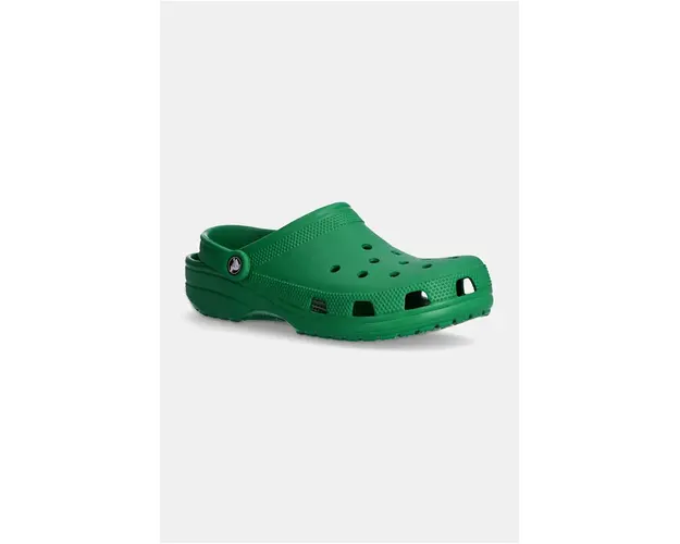 Crocs papuci Classic barbati, culoarea verde, 10001