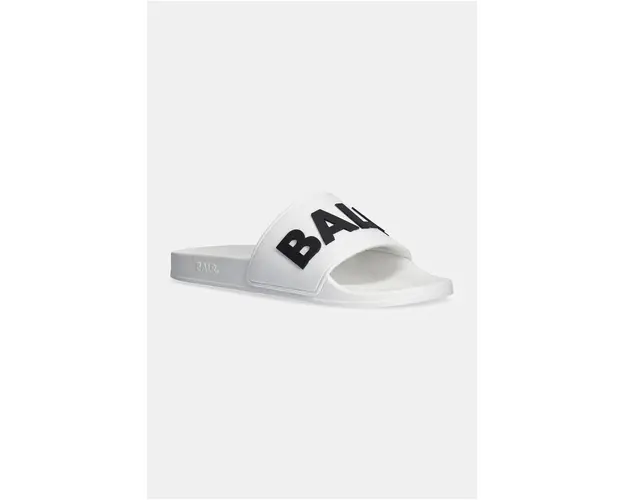 BALR. papuci Beach Slide barbati, culoarea alb, B1520.1004