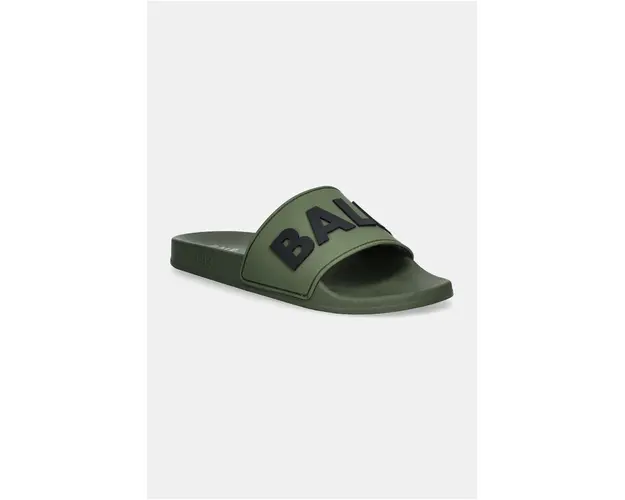 BALR. papuci Beach Slide barbati, culoarea verde, B1520.1004