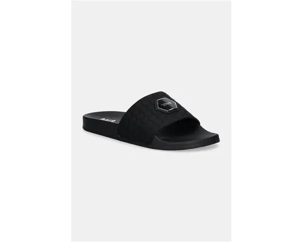 BALR. papuci Beach Slide barbati, culoarea negru, B1520.1004