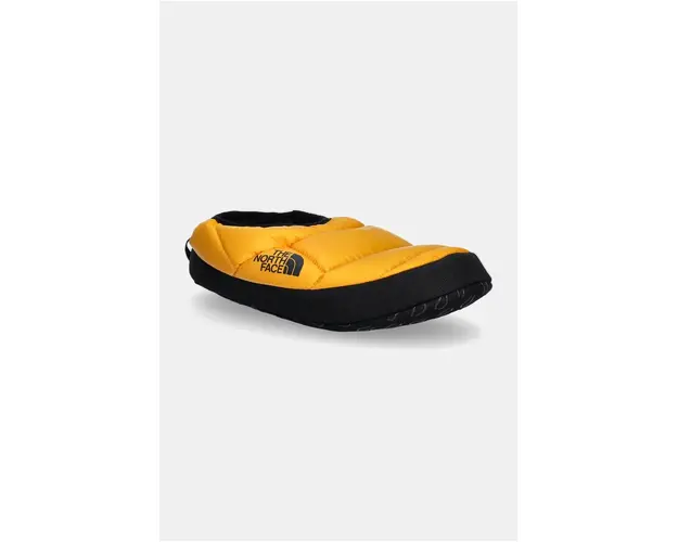 The North Face papuci de casa Tent Mule IV culoarea galben, NF0A8A9DZU31
