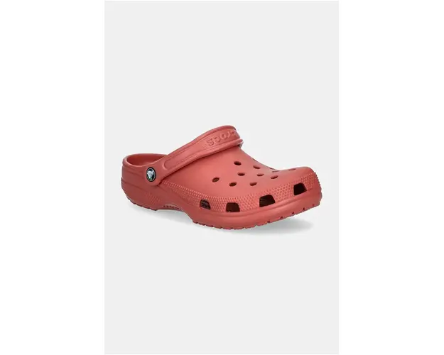 Crocs papuci Classic culoarea rosu, 10001