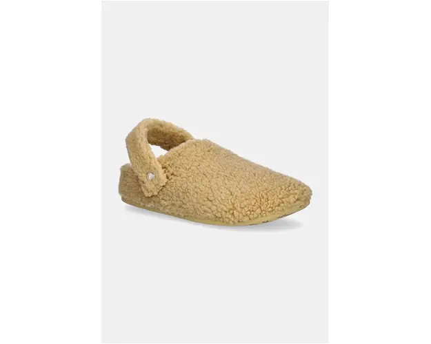 Crocs papuci de casa Classic Cozzy Slipper culoarea bej, 209386