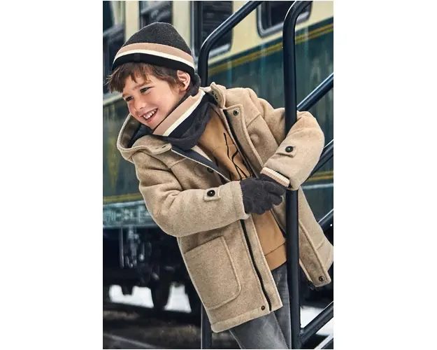 Mayoral palton copii culoarea bej, 4472