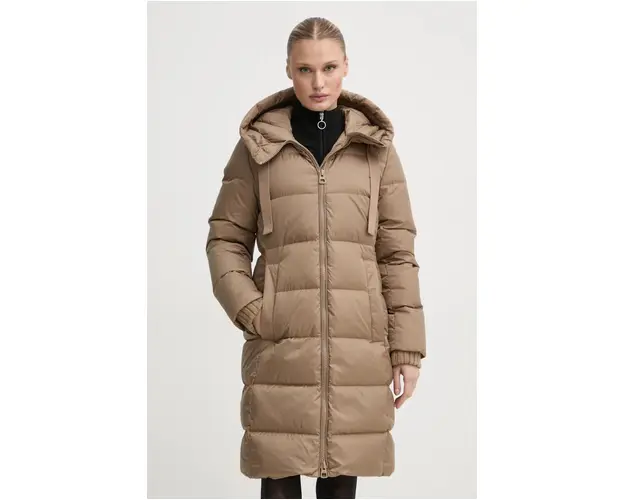 Marc O'Polo geaca de puf femei, culoarea bej, de iarna, 409032971285